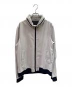HERMESエルメス）の古着「ナイロンジップブルゾン」｜アイボリー