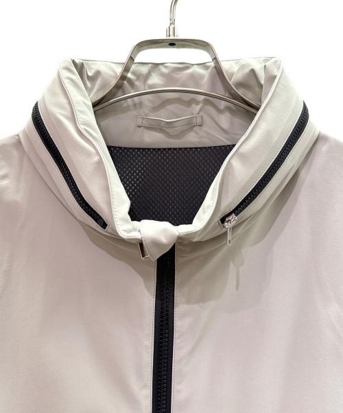 HERMES（エルメス）HERMES (エルメス) ナイロンジップブルゾン アイボリー サイズ:Ｌの古着・服飾アイテム