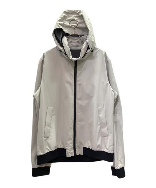 HERMES（エルメス）HERMES (エルメス) ナイロンジップブルゾン アイボリー サイズ:Ｌの古着・服飾アイテム