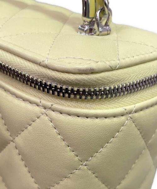 CHANEL（シャネル）CHANEL (シャネル) バニティ ショルダーバッグ イエローの古着・服飾アイテム