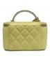 CHANEL (シャネル) バニティ ショルダーバッグ イエロー：500000円