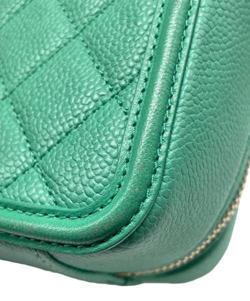 CHANEL（シャネル）CHANEL (シャネル) CCフィリグリー バニティーケース エメラルドグリーンの古着・服飾アイテム