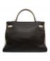 HERMES (エルメス) ケリー32 内縫い/マットシルバー金具/トリヨンクレマンス/□G刻印 トリコロールカラー サイズ:32：1500000円