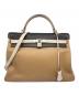 HERMES（エルメス）の古着「ケリー32 内縫い/マットシルバー金具/トリヨンクレマンス/□G刻印」｜トリコロールカラー