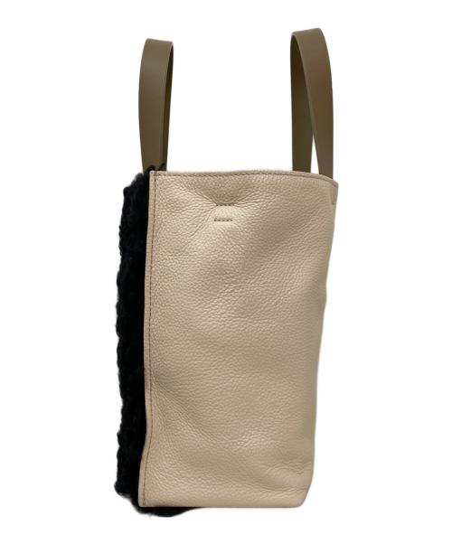 MARNI（マルニ）MARNI (マルニ) MUSEO SOFT MINI ブラック×ベージュの古着・服飾アイテム