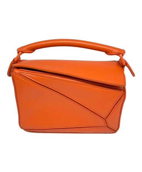 LOEWE（ロエベ）LOEWE (ロエベ) パズルバッグ ミニ A510U95X58 オレンジ サイズ:MINI/ミニの古着・服飾アイテム