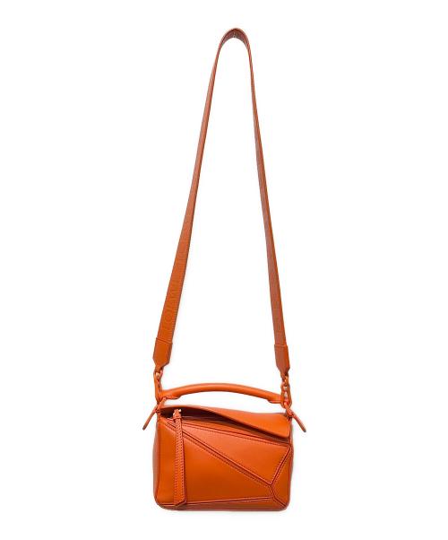 LOEWE（ロエベ）LOEWE (ロエベ) パズルバッグ ミニ A510U95X58 オレンジ サイズ:MINI/ミニの古着・服飾アイテム