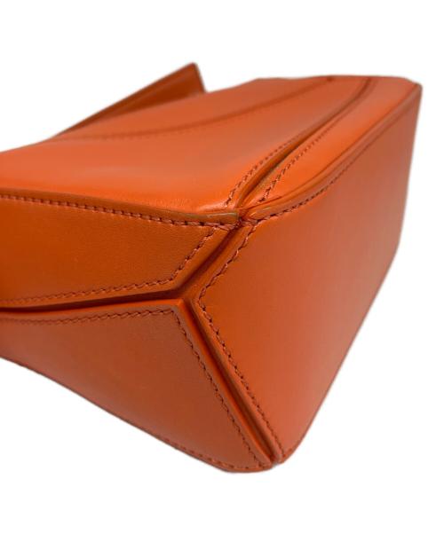LOEWE（ロエベ）LOEWE (ロエベ) パズルバッグ ミニ A510U95X58 オレンジ サイズ:MINI/ミニの古着・服飾アイテム