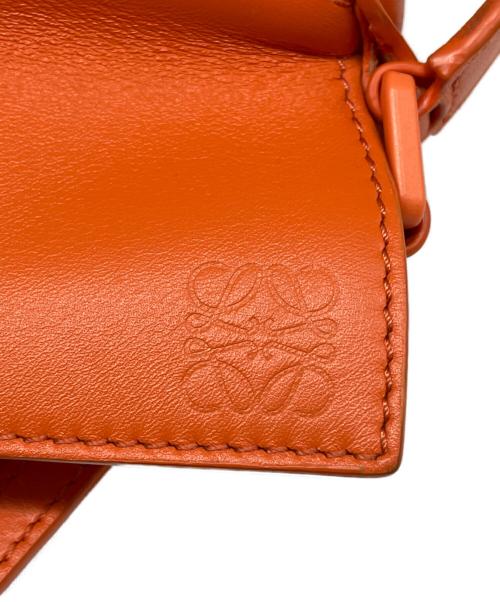 LOEWE（ロエベ）LOEWE (ロエベ) パズルバッグ ミニ A510U95X58 オレンジ サイズ:MINI/ミニの古着・服飾アイテム