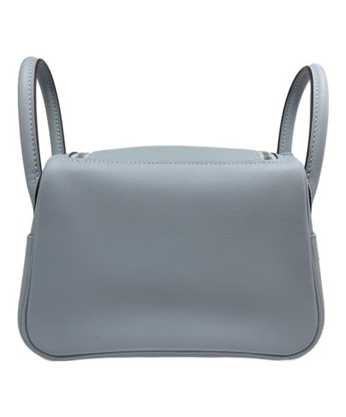HERMES（エルメス）HERMES (エルメス) リンディ ミニ/シルバー金具/ヴォースイフト/グリパンタン/K刻印 グリパンタン サイズ:ミニ 未使用品の古着・服飾アイテム