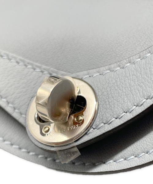 HERMES（エルメス）HERMES (エルメス) リンディ ミニ/シルバー金具/ヴォースイフト/グリパンタン/K刻印 グリパンタン サイズ:ミニ 未使用品の古着・服飾アイテム