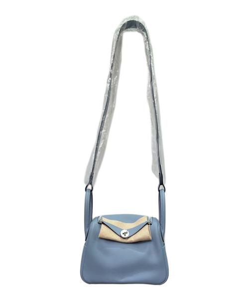 HERMES（エルメス）HERMES (エルメス) リンディ ミニ/シルバー金具/ヴォースイフト/グリパンタン/K刻印 グリパンタン サイズ:ミニ 未使用品の古着・服飾アイテム
