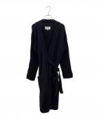 Martin Margiela4マルタンマルジェラ 4）の古着「アルパカ混ロングニットガウン」｜ブラック