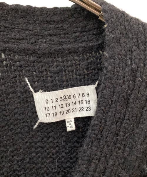 Martin Margiela4（マルタンマルジェラ 4）Martin Margiela4 (マルタンマルジェラ 4) アルパカ混ロングニットガウン ブラック サイズ:Mの古着・服飾アイテム