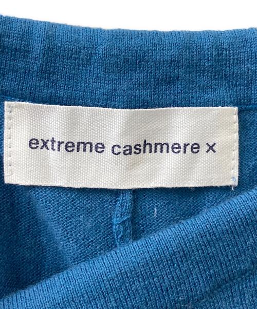 extreme cashmere（エクストリーム カシミア）extreme cashmere (エクストリーム カシミア) カシミヤ混ニットパンツ スカイブルー サイズ:-の古着・服飾アイテム