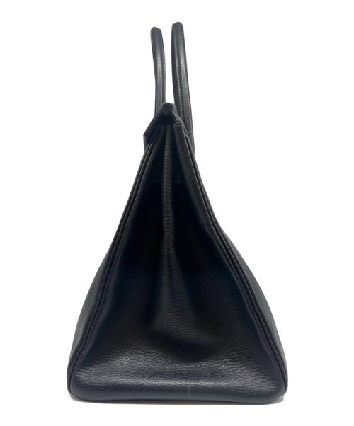 HERMES（エルメス）HERMES (エルメス) バーキン 35/シルバー金具/ヴァッシュリエジェ/ブラック/□I刻印:2005年 ブラック サイズ:35の古着・服飾アイテム