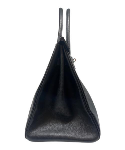 HERMES（エルメス）HERMES (エルメス) バーキン 35/シルバー金具/ヴァッシュリエジェ/ブラック/□I刻印:2005年 ブラック サイズ:35の古着・服飾アイテム