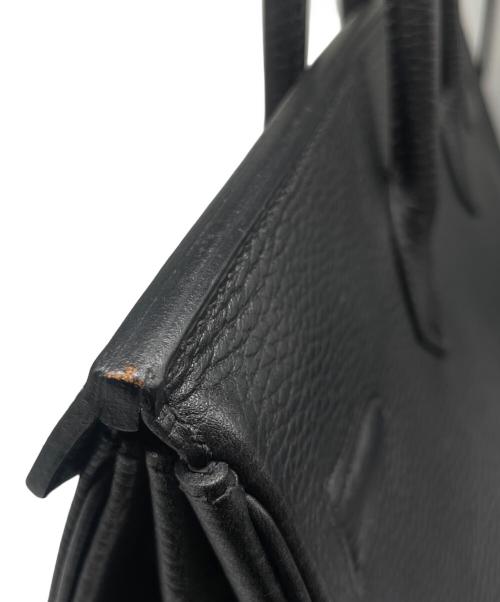 HERMES（エルメス）HERMES (エルメス) バーキン 35/シルバー金具/ヴァッシュリエジェ/ブラック/□I刻印:2005年 ブラック サイズ:35の古着・服飾アイテム
