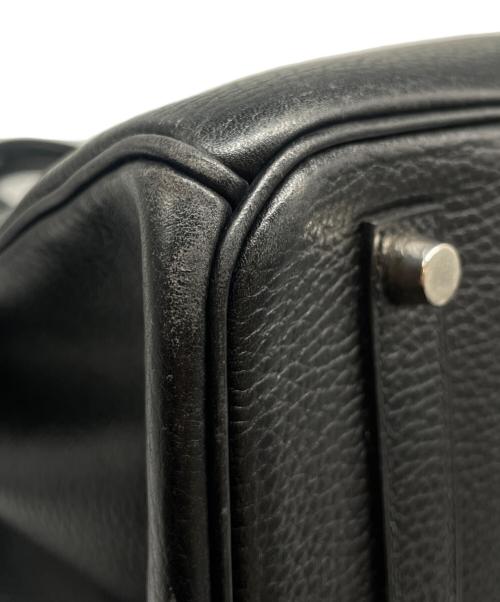 HERMES（エルメス）HERMES (エルメス) バーキン 35/シルバー金具/ヴァッシュリエジェ/ブラック/□I刻印:2005年 ブラック サイズ:35の古着・服飾アイテム