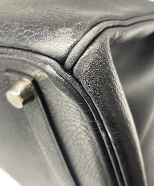 HERMES（エルメス）HERMES (エルメス) バーキン 35/シルバー金具/ヴァッシュリエジェ/ブラック/□I刻印:2005年 ブラック サイズ:35の古着・服飾アイテム