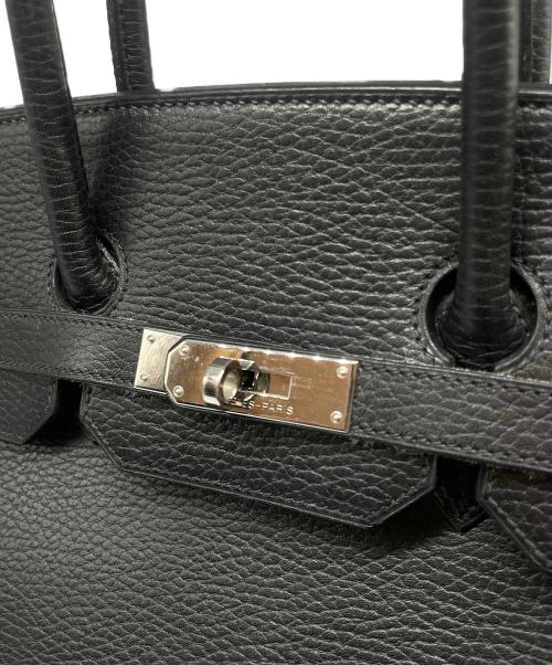 HERMES（エルメス）HERMES (エルメス) バーキン 35/シルバー金具/ヴァッシュリエジェ/ブラック/□I刻印:2005年 ブラック サイズ:35の古着・服飾アイテム