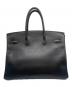 HERMES (エルメス) バーキン 35/シルバー金具/ヴァッシュリエジェ/ブラック/□I刻印:2005年 ブラック サイズ:35：1550000円