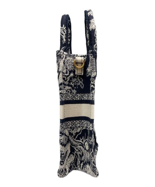 Christian Dior（クリスチャン ディオール）Christian Dior (クリスチャン ディオール) TOTE ミニ フォンバッグ ネイビーの古着・服飾アイテム