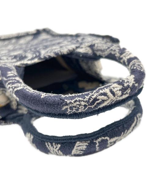 Christian Dior（クリスチャン ディオール）Christian Dior (クリスチャン ディオール) TOTE ミニ フォンバッグ ネイビーの古着・服飾アイテム