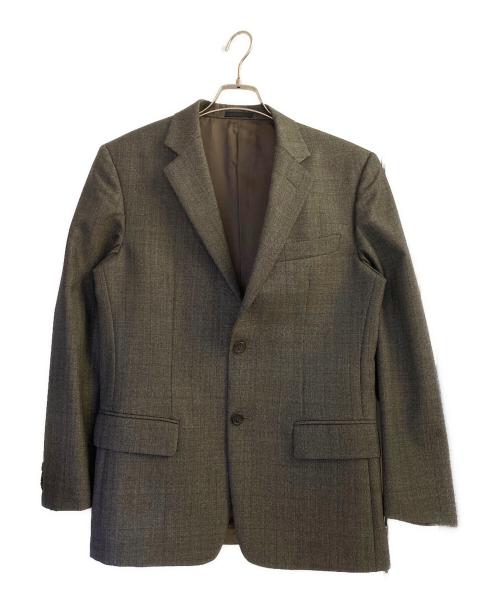 PRADA（プラダ）PRADA (プラダ) 2B シングル セットアップスーツ ブラウン サイズ:48Rの古着・服飾アイテム
