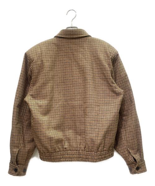 Saint Laurent Paris（サンローランパリ）Saint Laurent Paris (サンローランパリ) チェックボンバージャケット ベージュ サイズ:Ｆ36の古着・服飾アイテム