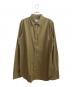 Maison Margiela（メゾンマルジェラ）の古着「スリム レギュラーカラーシャツ」｜カーキ