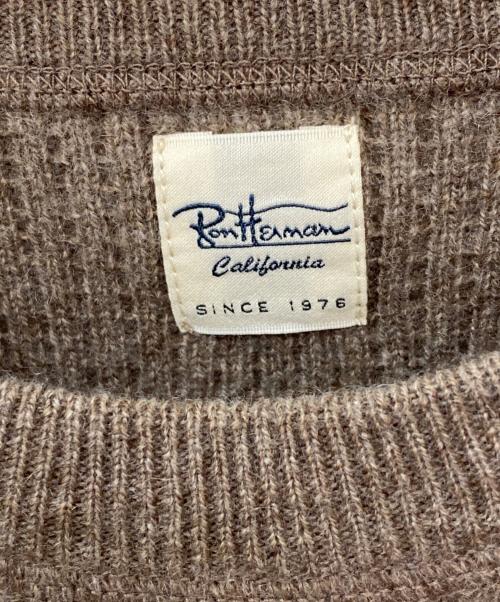 Ron Herman（ロンハーマン）Ron Herman (ロンハーマン) カシミヤニット ベージュ サイズ:Lの古着・服飾アイテム