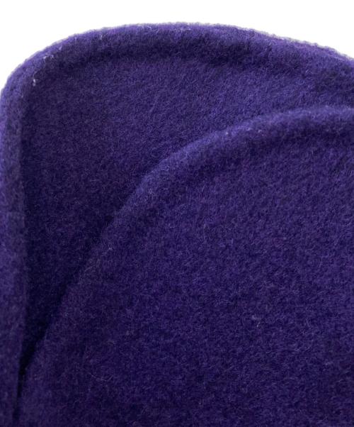 DRAWER（ドゥロワー）DRAWER (ドゥロワー) ガウンコート パープル サイズ:36の古着・服飾アイテム