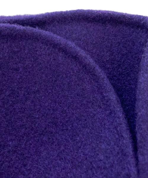 DRAWER（ドゥロワー）DRAWER (ドゥロワー) ガウンコート パープル サイズ:36の古着・服飾アイテム