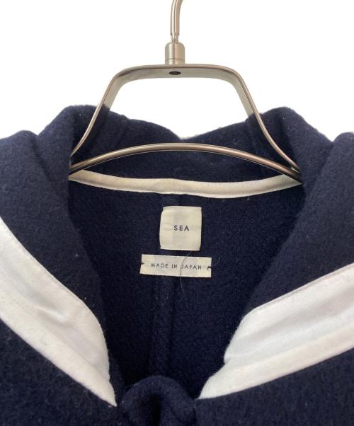 SEA（シー）SEA (シー) ロングコート ネイビー サイズ:Freeの古着・服飾アイテム