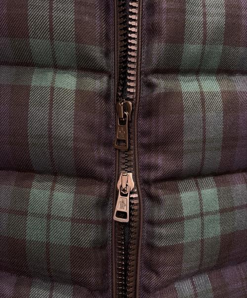 MONCLER（モンクレール）MONCLER (モンクレール) ダウンジャケット/STEPHAN GIUBBOTTO グリーン×ネイビー サイズ:3の古着・服飾アイテム