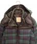 中古・古着 MONCLER (モンクレール) ダウンジャケット/STEPHAN GIUBBOTTO グリーン×ネイビー サイズ:3：60000円