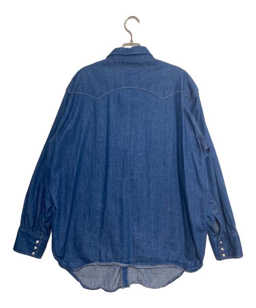 LEVI'S VINTAGE CLOTHING（リーバイス ビンテージ クロージング）LEVI'S VINTAGE CLOTHING (リーバイス ビンテージ クロージング) ショートホーンウエスタンシャツ ブルー サイズ:XLの古着・服飾アイテム