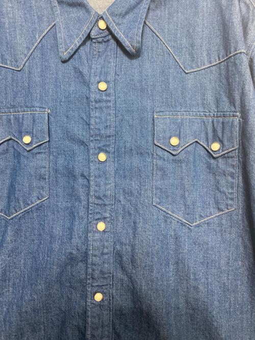 LEVI'S VINTAGE CLOTHING（リーバイス ビンテージ クロージング）LEVI'S VINTAGE CLOTHING (リーバイス ビンテージ クロージング) ショートホーンウエスタンシャツ ブルー サイズ:XLの古着・服飾アイテム