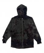 TEPPEI FURUYAMAテッペイフルヤマ）の古着「HARD CRASH PULLOVER ZIP-UP PARKA」｜グレー