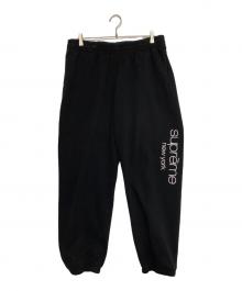 SUPREME（シュプリーム）の古着「Classic Logo Sweatpant」｜ブラック