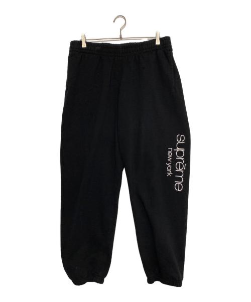 SUPREME（シュプリーム）Supreme (シュプリーム) Classic Logo Sweatpant ブラック サイズ:XLの古着・服飾アイテム