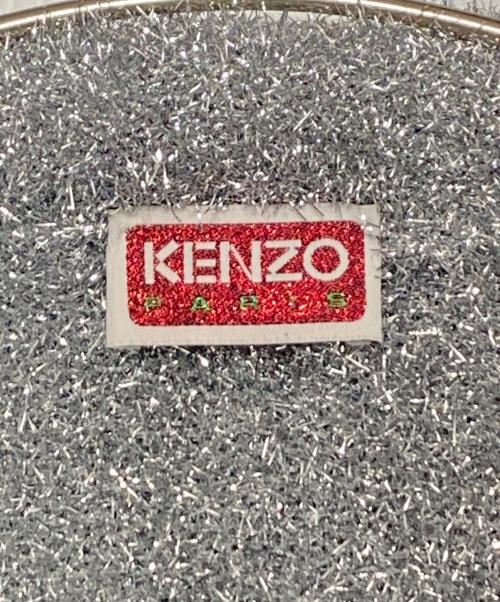 KENZO（ケンゾー）KENZO (ケンゾー) ラメニットカーディガン シルバー×アイボリー サイズ:FREEの古着・服飾アイテム