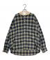 KAMIYA（カミヤ）の古着「25SS フーデッド チェックシャツ」｜スカイブルー