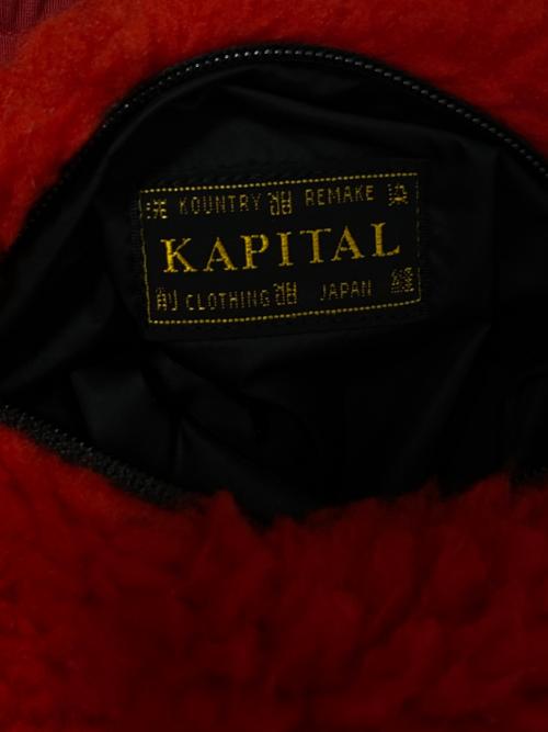 KAPITAL（キャピタル）KAPITAL (キャピタル) BONE Boa Fleece Easy Pants レッド サイズ:4の古着・服飾アイテム