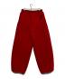 KAPITAL (キャピタル) BONE Boa Fleece Easy Pants レッド サイズ:4：58000円