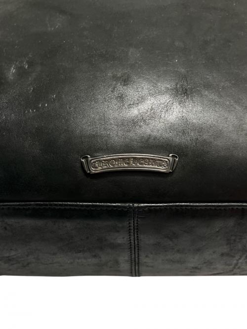 CHROME HEARTS（クロムハーツ）CHROME HEARTS (クロムハーツ) LEATHER TOTE BAG AOYAMA 20th ANNIVERSARY ブラックの古着・服飾アイテム