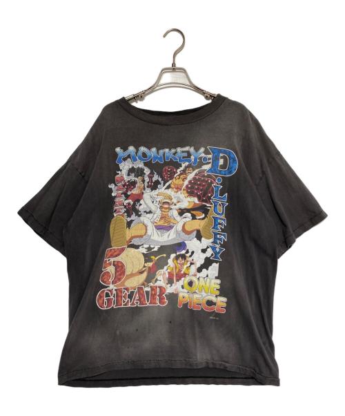 SAINT MICHAEL（セントマイケル）SAINT MICHAEL (セントマイケル) OP SS T-SHIRT/LUFFY/BLACK ブラック サイズ:XLの古着・服飾アイテム