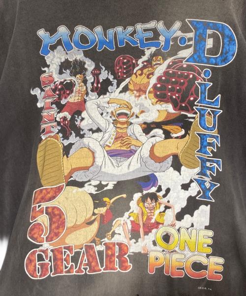 SAINT MICHAEL（セントマイケル）SAINT MICHAEL (セントマイケル) OP SS T-SHIRT/LUFFY/BLACK ブラック サイズ:XLの古着・服飾アイテム