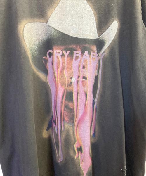 JUN/NAKAYAMA（ジュン ナカヤマ）JUN/NAKAYAMA (ジュン ナカヤマ) CRY BABY Tシャツ ブラック サイズ:XLの古着・服飾アイテム